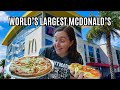 THE WORLD S LARGEST MCDONALD S IN ORLANDO FLORIDA Ordering Unique Food Pizza Pasta Cheesesteak