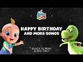 Happy Birthday Song Party Playlist 1 Hour Black Screen Kids Songs Nursery Rhymes Audio Only