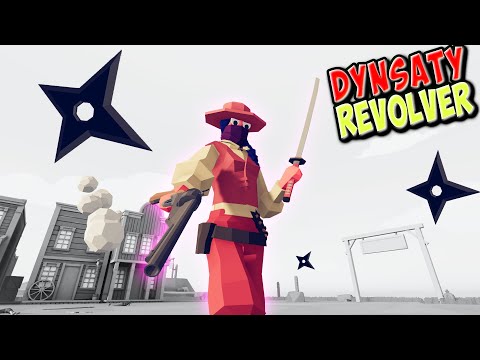 Lady Dynasty Revolver vs Every Faction + Bonus - TABS MODS  Wild West Faction Update