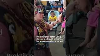 Ida Dayak Kelelahan saat Buka Praktik di Vila Puncak Bogor