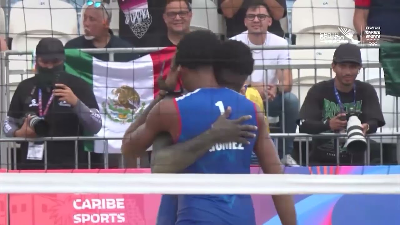 Dupla de MEXICANOS integrada por CARLOS AYALA y ANTONIO VARGAS, obtienen PLATA en VOLEIBOL de PLAYA