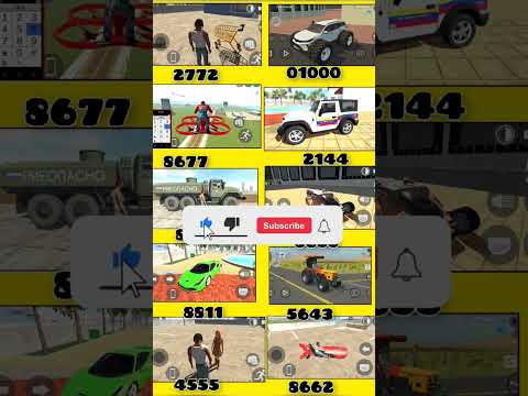 Tractor 🚜 + Police Car + All New Cheat Code Indian Bike Driving 3d  #indianbikedriving3d #cheatcodes