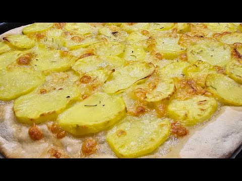 PIZZA IN TEGLIA FACILE E VELOCE - PIZZA CON LE PATATE - PIZZA MARGHERITA - PIZZA ALTA E SOFFICE