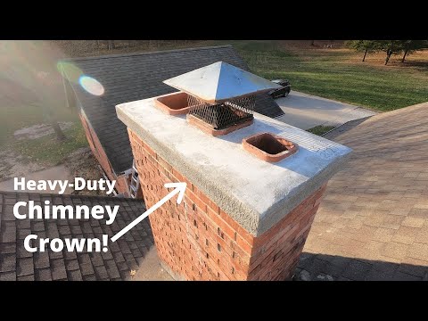 How to Rebuild a Damaged Chimney with a Heavy-Duty Chimney Crown