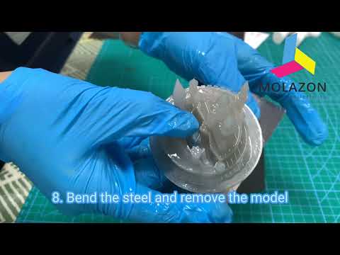 How to install the flex build plate for resin 3d printer ?