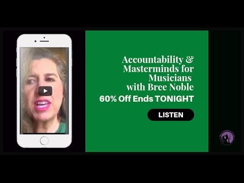 FEM71 Setting Up An Accountability System For Your Musician Business with Bree Noble