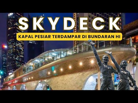 GRATIS! Halte Transjakarta Bundaran HI, Kini Jadi Tempat Wisata yang Menarik!