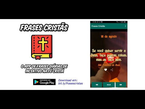 Frases Cristãs - Fé e Gratidão Video
