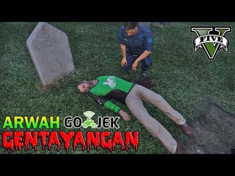 TUKANG OJEK MATI GENTAYANGAN - GTA 5 YOUTUBER PARODY