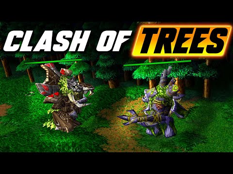 TREE OF LIFE FIRST vs ANCIENT OF WAR RUSH - WC3 - Grubby