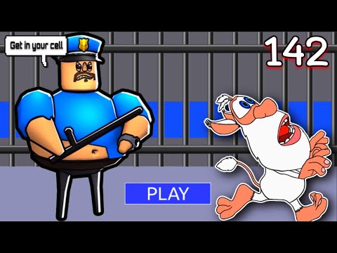 Booba Vs POLICE   BARRY in BARRY'S PRISON RUN! | Episode 142 | New Scary Obby (#Roblox)
