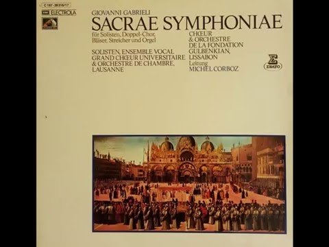 Giovanni Gabrieli ‎– Sacrae Symphoniae Vol. 1