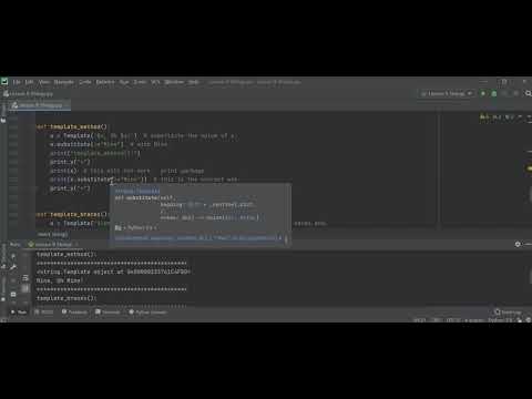 Lesson 9 String Python Programming