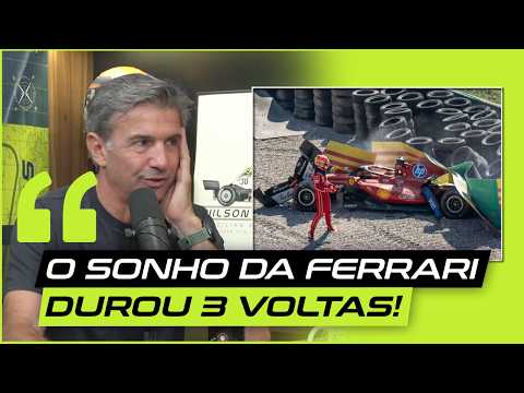 A FERRARI ESTÁ EM CRISE? LECLERC JOGA HAMILTON NA BRITA E BATE A 50G EM MONZA! #Ferrari #F1