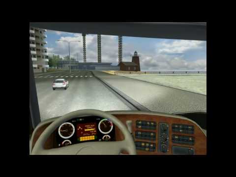 Euro Truck Simulator 2008 load to Alger DAF XF 105.510 8x4 part2