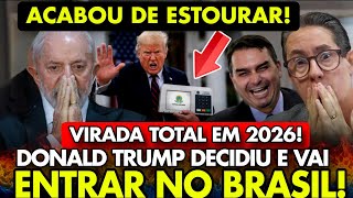 URGENTE: LULA ENTRA em  PÂNICO PORQUE TRUMP DECIDIU MEXER no JOGO das ELEIÇÕES BRASILEIRAS em 2026!