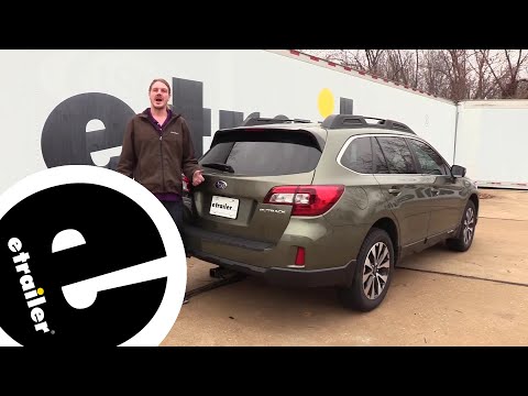 etrailer | Setting up the Curt Trailer Hitch Receiver on your 2015 Subaru Outback Wagon
