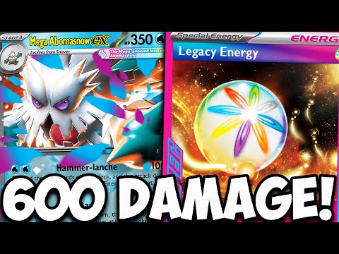 Destroy EVERYTHING On The Ladder With Mega Abomasnow ex! 