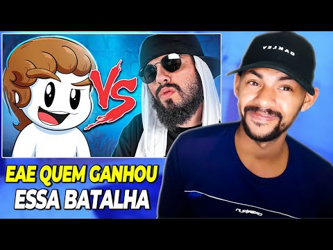 REAGINDO A Drawn Mask Vs. Mussoumano - Batalha de Youtubers
