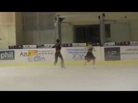 Lolita YERMAK / Alexeï SHUMSKIY　SD CUP OF NICE 2014