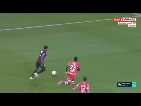 Valenciennes vs Nîmes Olympique 0-3 Niclas Eliasson 83' minutes