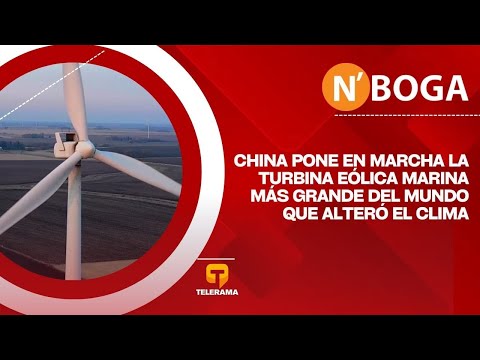 China pone en marcha la turbina eólica marina más grande del mundo que alteró el clima