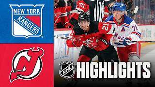 New Jersey Devils vs New York Rangers