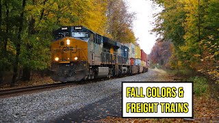 Chasing Fall Trains Across the Northeast!
