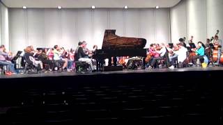 Rachmaninoff Piano Concerto No. 2 - Gregory Knight - Western Piedmont Symphony (Rehearsal)