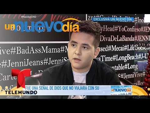 “Fue una señal de Dios que no viajara con mi madre” | Un Nuevo Día | Telemundo