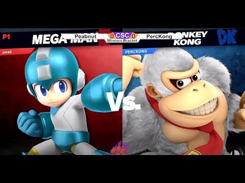 Clocktower Smash 100 - WQ - PHNM | Peabnut (Mega Man) vs. GCB | PercKong (Donkey Kong) - SSBU