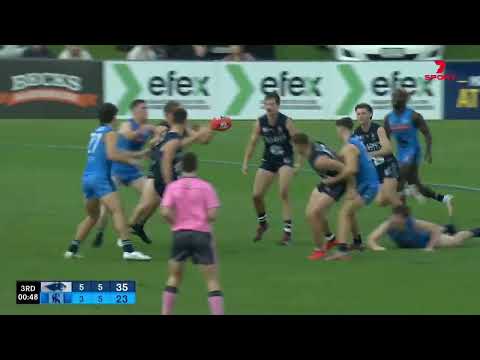 Rd 7 Hostplus SANFL Snapshot - South's Zac Sproule goals in traffic
