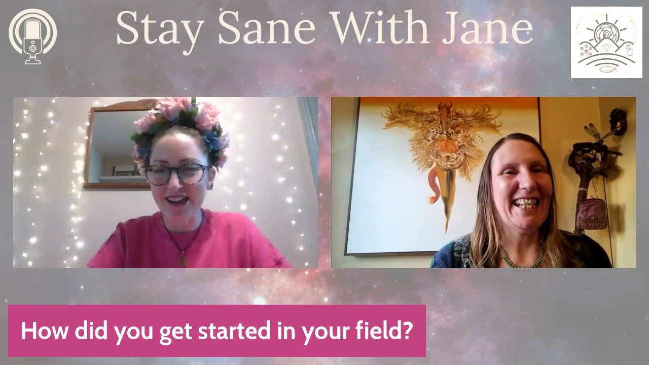 How to become a Medium Poet | Stay Sane With Jane   Episode 15 Willow Sterrick,