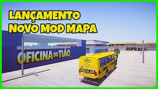 🟢Proton Bus Simulator | Novo Mod Mapa Rural Escolar V2 | Linha 01 | PBS2 | Mods | PBS