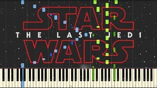 Star Wars: The Last Jedi - Teaser Trailer Music - Piano (Synthesia)