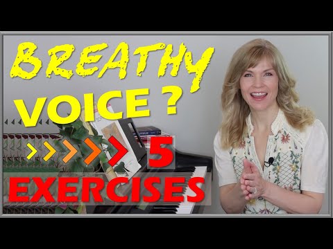 Breathy Voice? Create a Clear Tone With These 5 Exercises - Voice Lesson