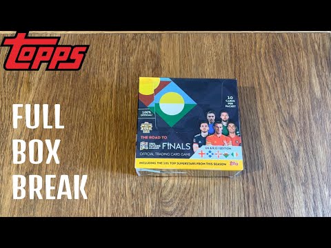 Full Box Opening Match Attax 101 2021/2022 The Road to Nations League Finals