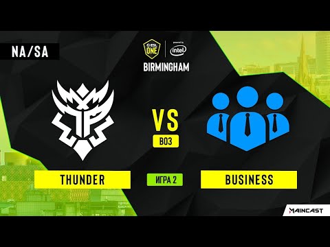 DOTA 2 LIVE: Thunder Predator vs Business Associates Game 1 | ESL ONE BIRMINGHAM 2020