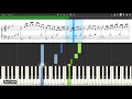 David Lanz - Nightfall - Piano tutorial and cover (Sheets + MIDI)