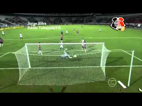 Santa Cruz 2x1 Botafogo/PB - Nar. Jorge Silva, Rádio Tabajara/PB - Copa do Brasil 2014