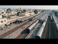 Aerial Drone View Of Ujjain Railway Station Explore The Beauty From Above