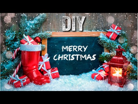 Новогодние поделки своими руками. Идеи к Новому году и Рождеству своими руками. Новогодний декор. ??