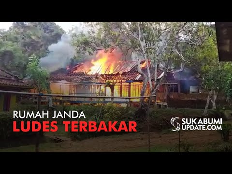 Video: Rumah Janda Ludes Terbakar