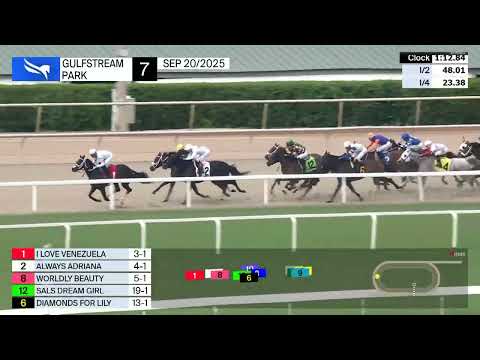 Gulfstream Park Carrera 7 - 20 de Septiembre 2025