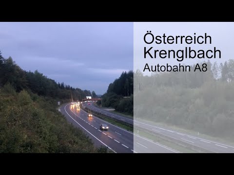 Autobahn A8 Richtung Wels West