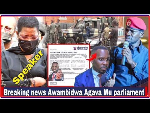 Breaking news Kati Kati Awambidwa Agava Mu Parliament Speaker Amongo Awedde Joel Ssenyonyi Akikozze