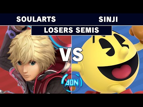 AON Ultimate 49 - YPG | SoulArts (Shulk) Vs. DA | Sinji (Pac Man) Losers Semifinals - Smash Ultimate