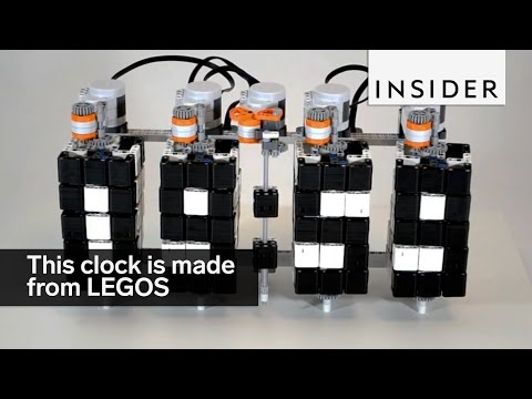 打造自己專屬的LEGO® 時鐘！！有神人級的玩具人要開班授課嗎？！