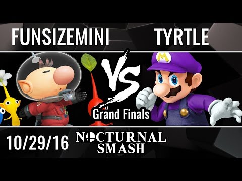 FunSizeMini vs Tyrtle - Grand Finals - Nocturnal Smash Tournament - Smash Bros. Wii U