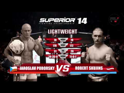 Superior FC 14 - Fight 7 - Poborsky VS Skujins